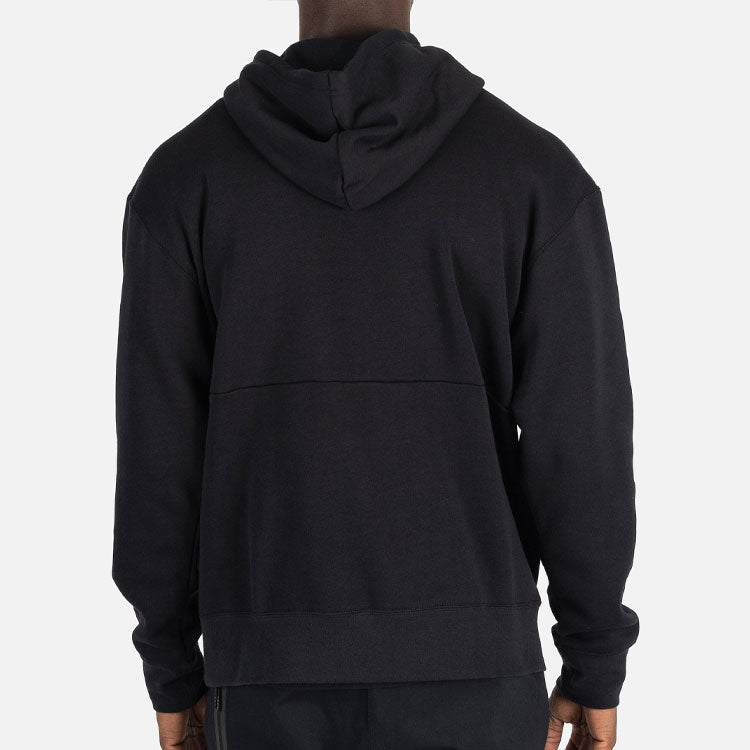 Air Jordan Jumpman Holiday Casual Sports hooded Pullover Fleece Lined Black CT3457-010
