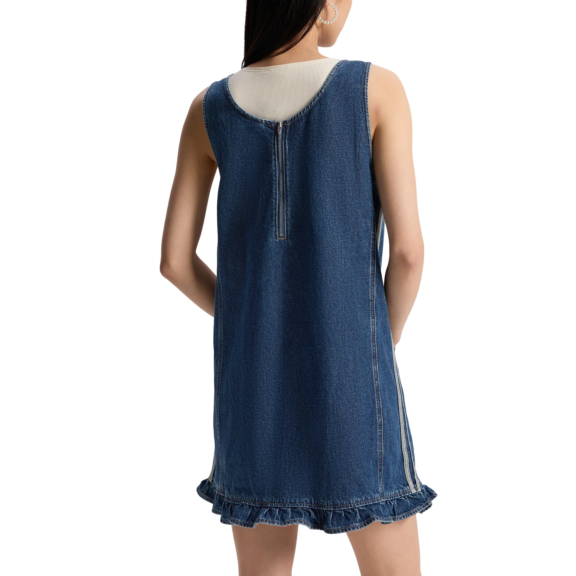 (WMNS) adidas W Dress Asia Sizing 'Blue Denim' KY8323