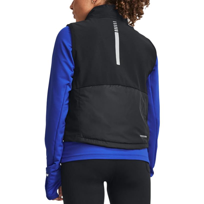 (WMNS) Under Armour Strm Session Run Vest 'Black' 1378502-001