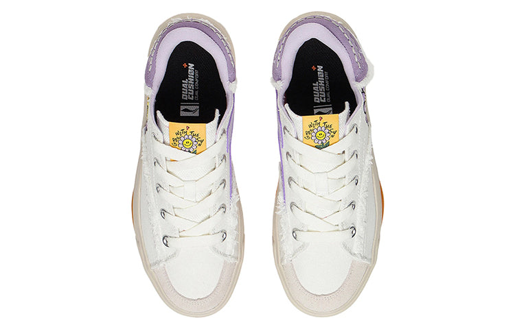 (WMNS) Li-Ning Comfy 'White Purple' AGCS036-2