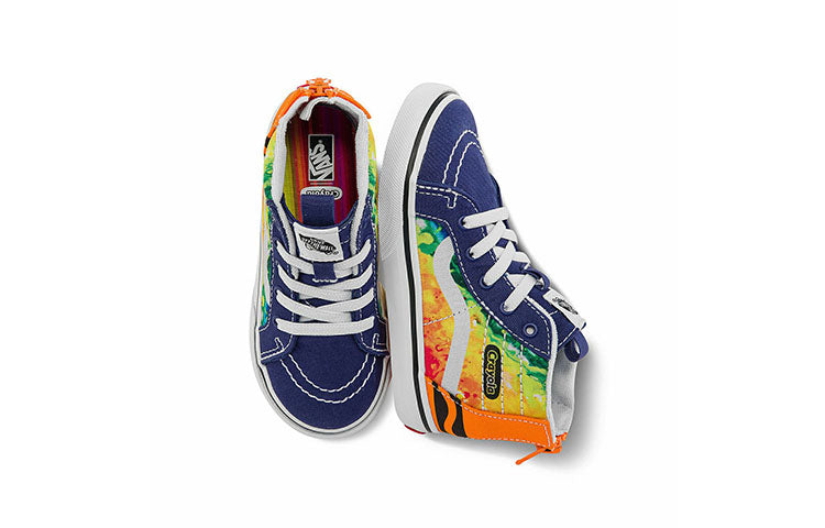 Crayola x Vans SK8-HI Zip 'Blue Yellow Orange' VN000XG5ARS