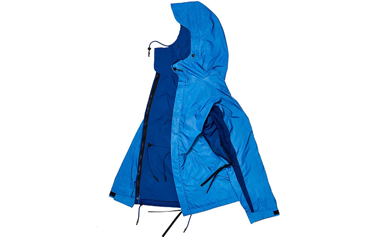 PALACE FW19 Deflector Reflective Material Back Logo Hooded Jacket Unisex Blue PAL-FW19-018