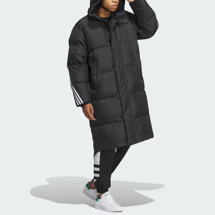 adidas Long Down Jacket 'Black' IU4831