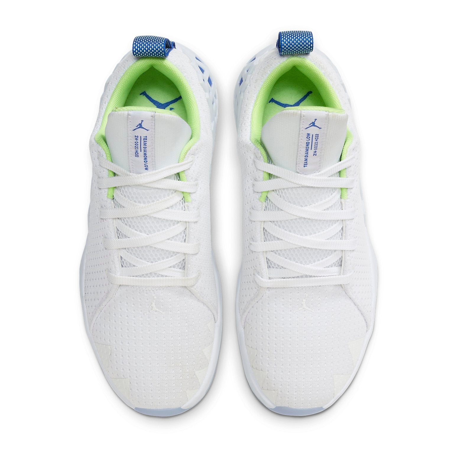 Air Jordan Jumpman Diamond Low PF 'White Blue Green' FB7169-131