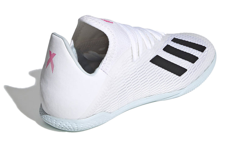 (GS) adidas X 19.3 Indoor Boots K White/Black/Pink EG7171