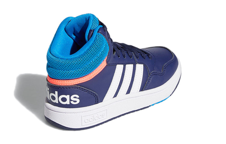 (PS) adidas Hoops Mid Shoes 'Dark Blue Turbo' GW0400