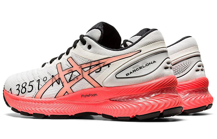 (WMNS) ASICS Gel-Nimbus 22 'White Pink' 1012A771-101