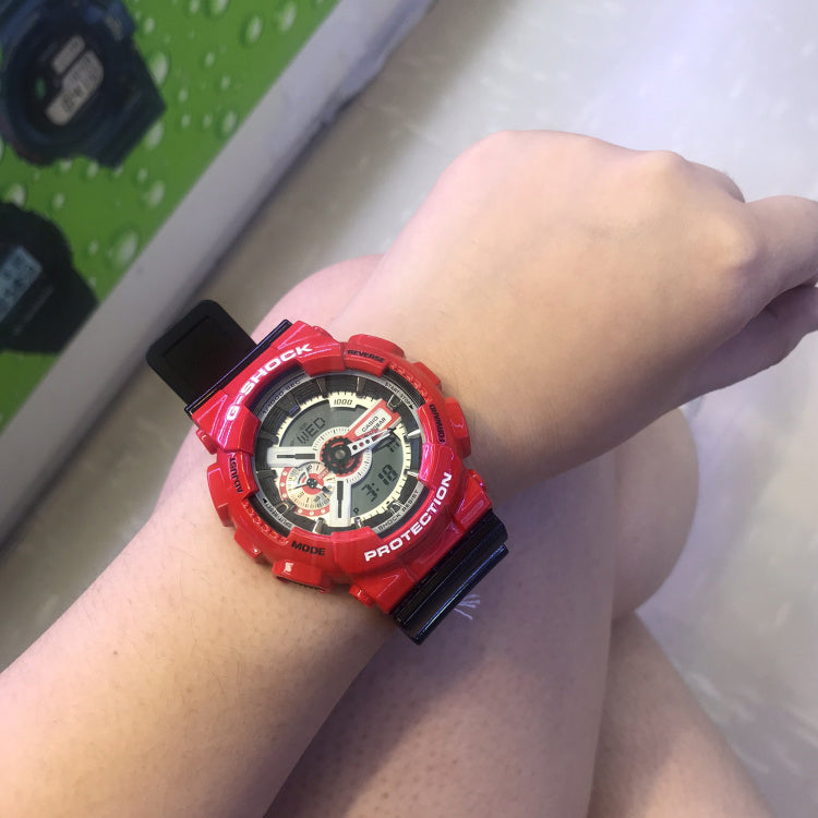 CASIO G-Shock Analog-Digital 'Red' GA-110RD-4A