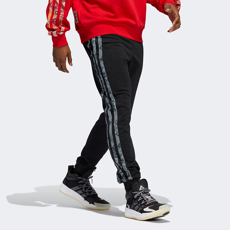 Men's adidas Limited Bundle Feet Sports Pants/Trousers/Joggers Black HD7936