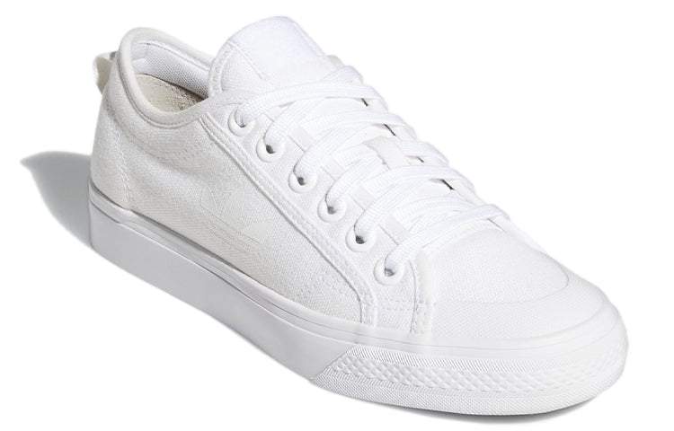 (WMNS) adidas Nizza Trefoil 'Triple White' GZ7291