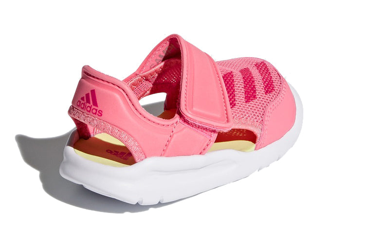 (TD) adidas Fortaswim I Pink Red White Sandals 'Pink Red White' AC8299