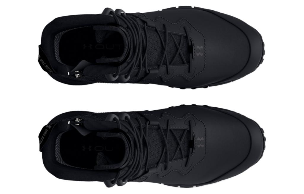 Under Armour Micro G Valsetz Leather Waterproof Zip Tactical Boots 'Black' 3026738-001