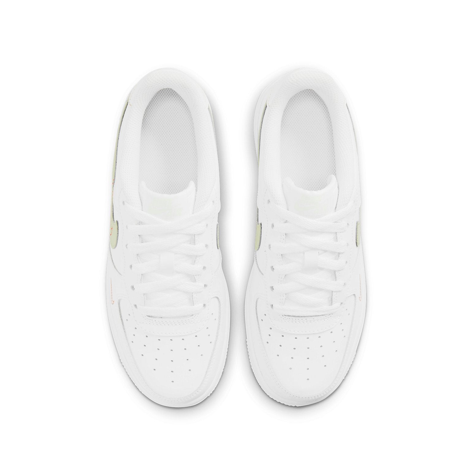 (GS) Nike Air Force 1 LV8 'White Green Orange' DN8000-100