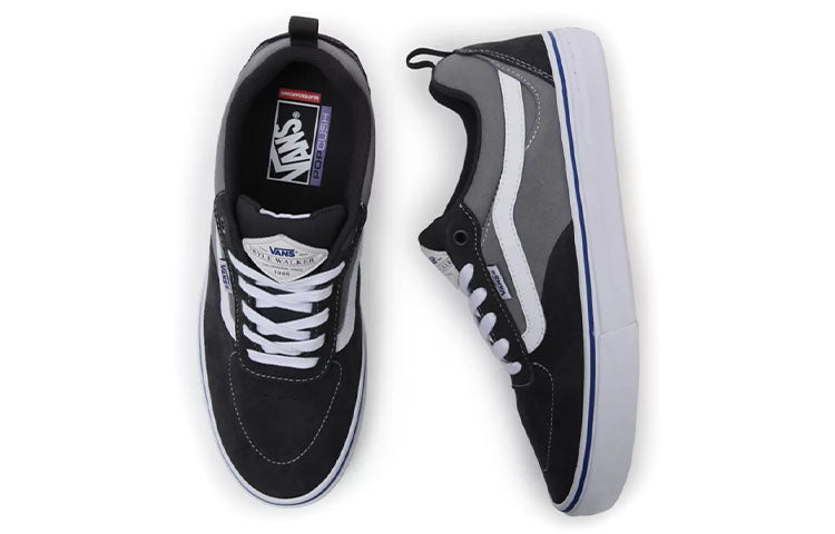 Vans Kyle Walker Low Tops Casual Skateboarding Shoes Unisex Gray White VN0A5JIEACP