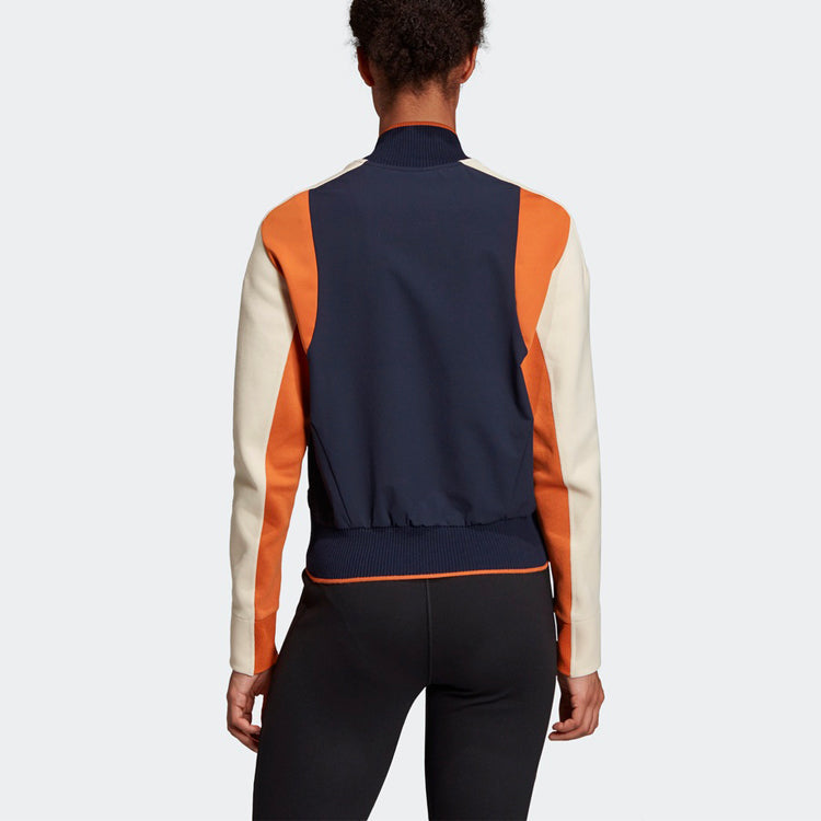 (WMNS) adidas Sports Stylish Long Sleeves Jacket Navy Blue DX8420