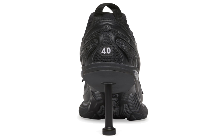 (WMNS) Balenciaga X-Pander 80mm Sneaker Heels 'Black' 669046W2RC11090