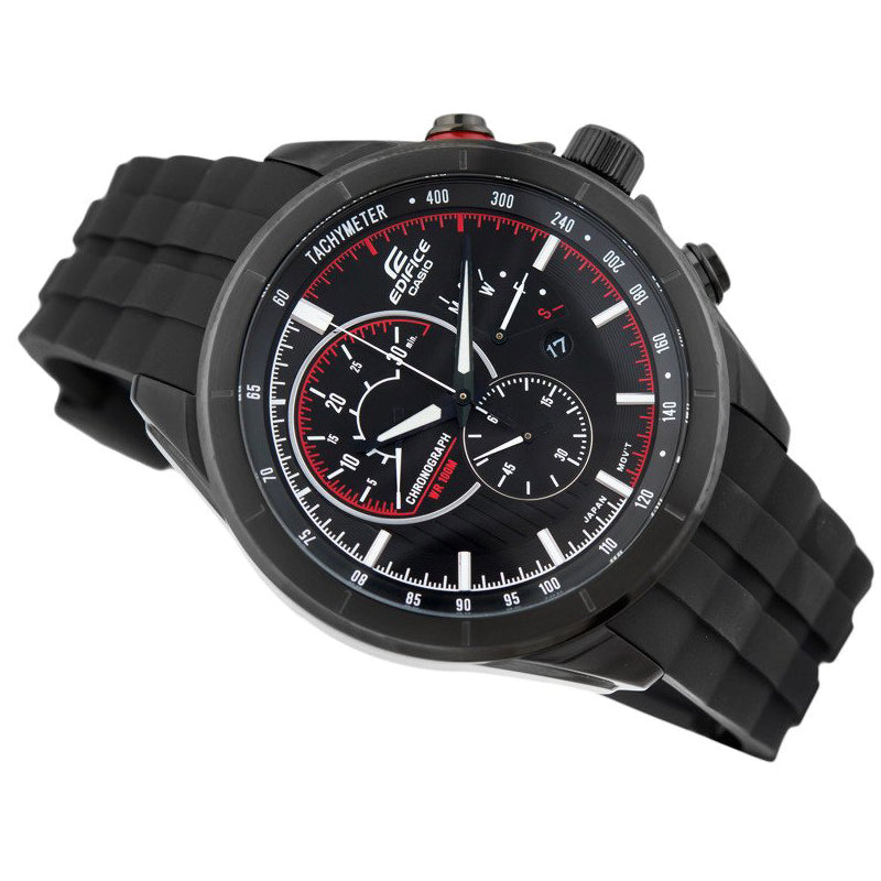 CASIO EDIFICE Series Vintagees Men's Mens Black Analog EFR-561PB-1AV