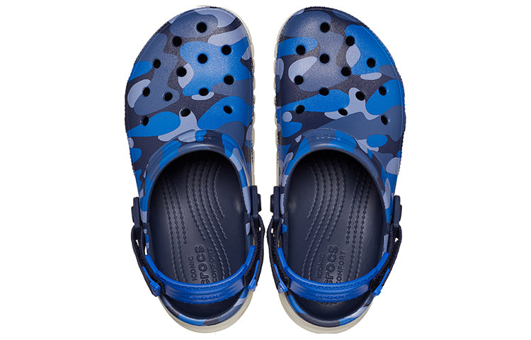 Crocs Duet Max II 2 Camo Redux Clog 'Navy Stucco' 209192-46K