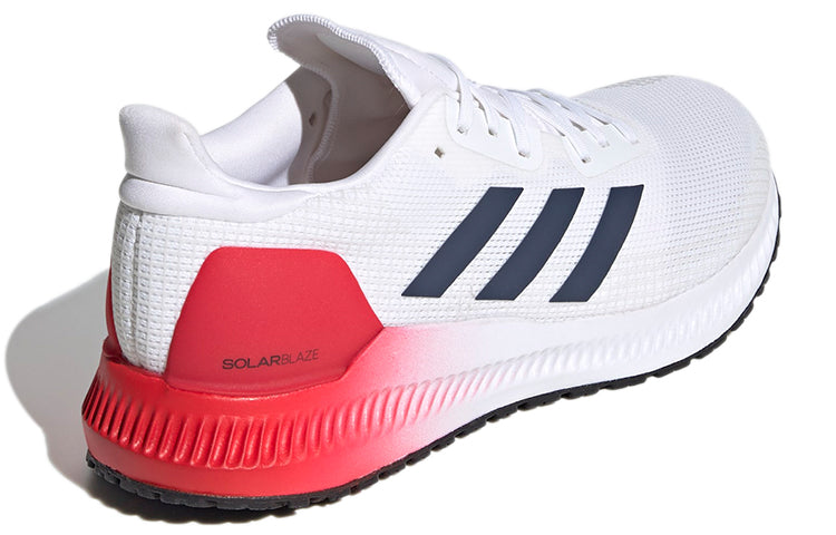 adidas Solar Blaze Wear-resistant Low Tops White EH2605