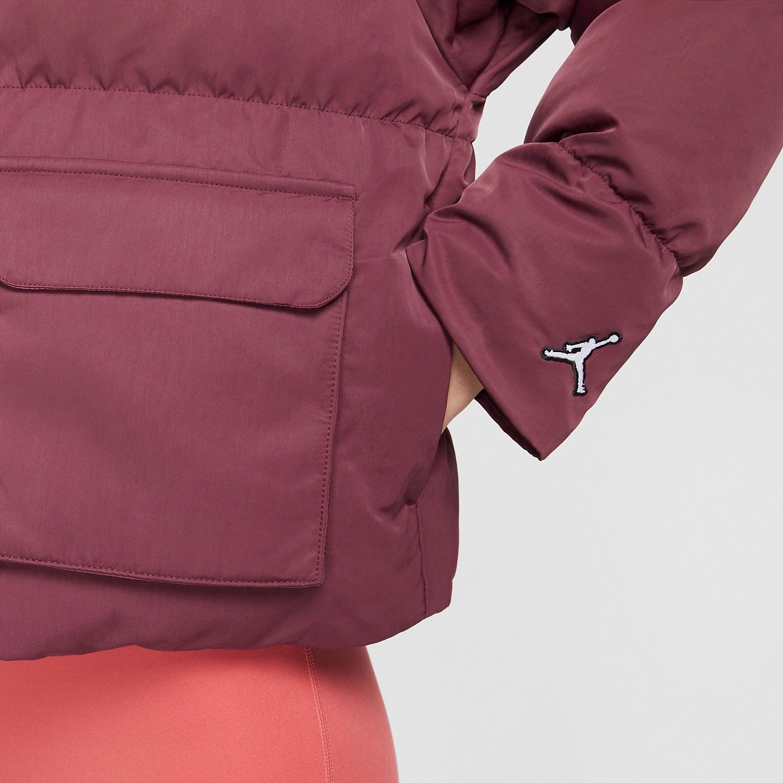(WMNS) Air Jordan Windproof Warm Cotton Jacket 'Purple' DR0547-645