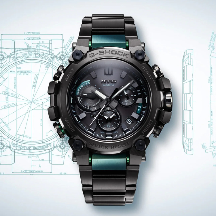 CASIO G-Shock MT-G 'Black' MTG-B3000BD-1A2JF