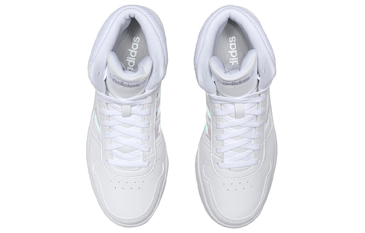 (WMNS) adidas Hoops 2.0 Mid 'White Bluepurple' EH3414