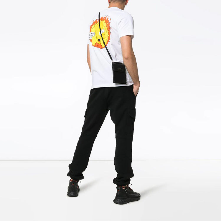 Off-White Flamed Bart T-Shirt OW027-350188-WH
