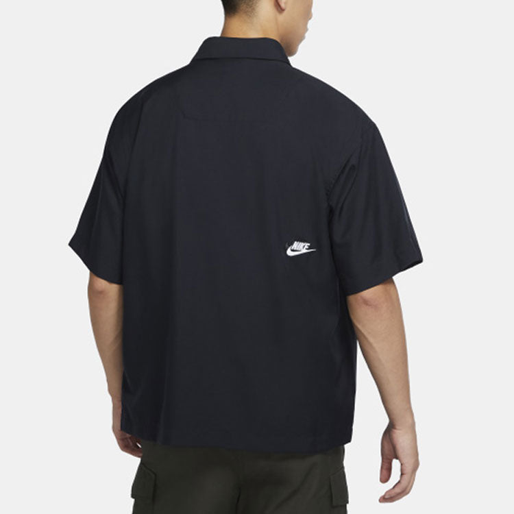 Nike limited Athleisure Casual Sports Short Sleeve Breathable Shirt Black DM7925-010