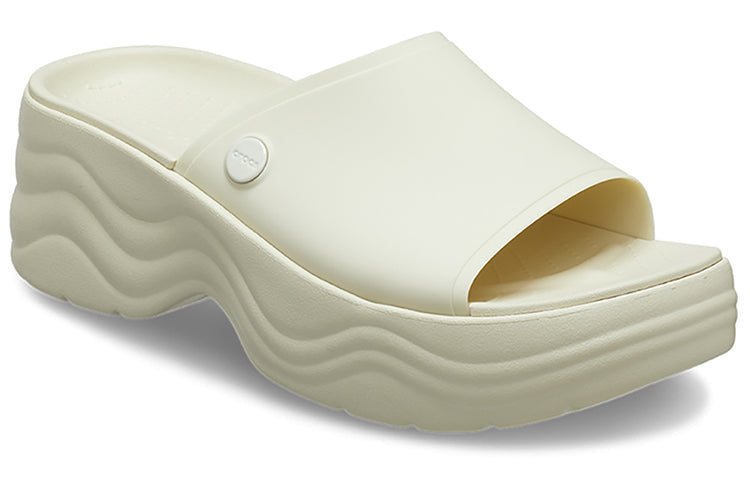 (WMNS) Crocs Skyline Slide 'White' 208182-2Y2