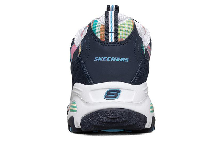 (WMNS) Skechers D'Lites 1.0 Low-Top Running Shoes Blue 149467-NVMT