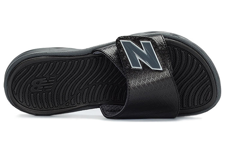 New Balance 3067 Series Response Fashion Casual Black Slippers 'Black Blue' M3067BGR