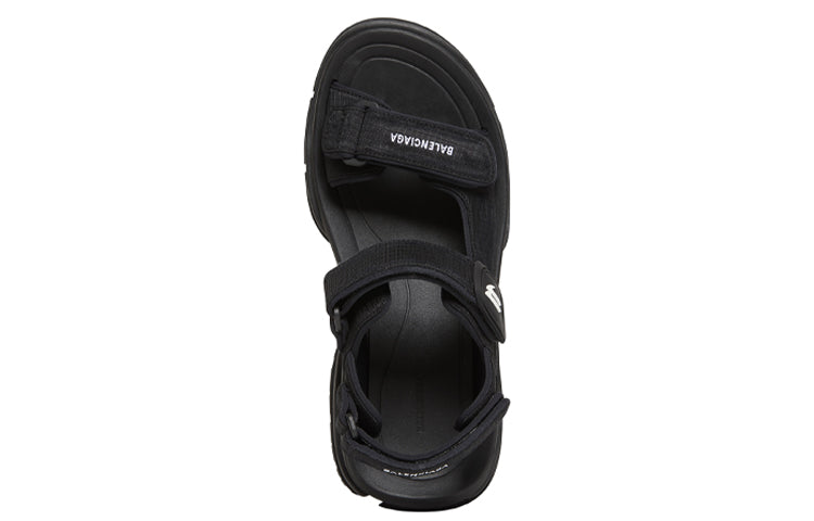 Balenciaga Tourist Sandals 'Black' 706279W2CCA1000