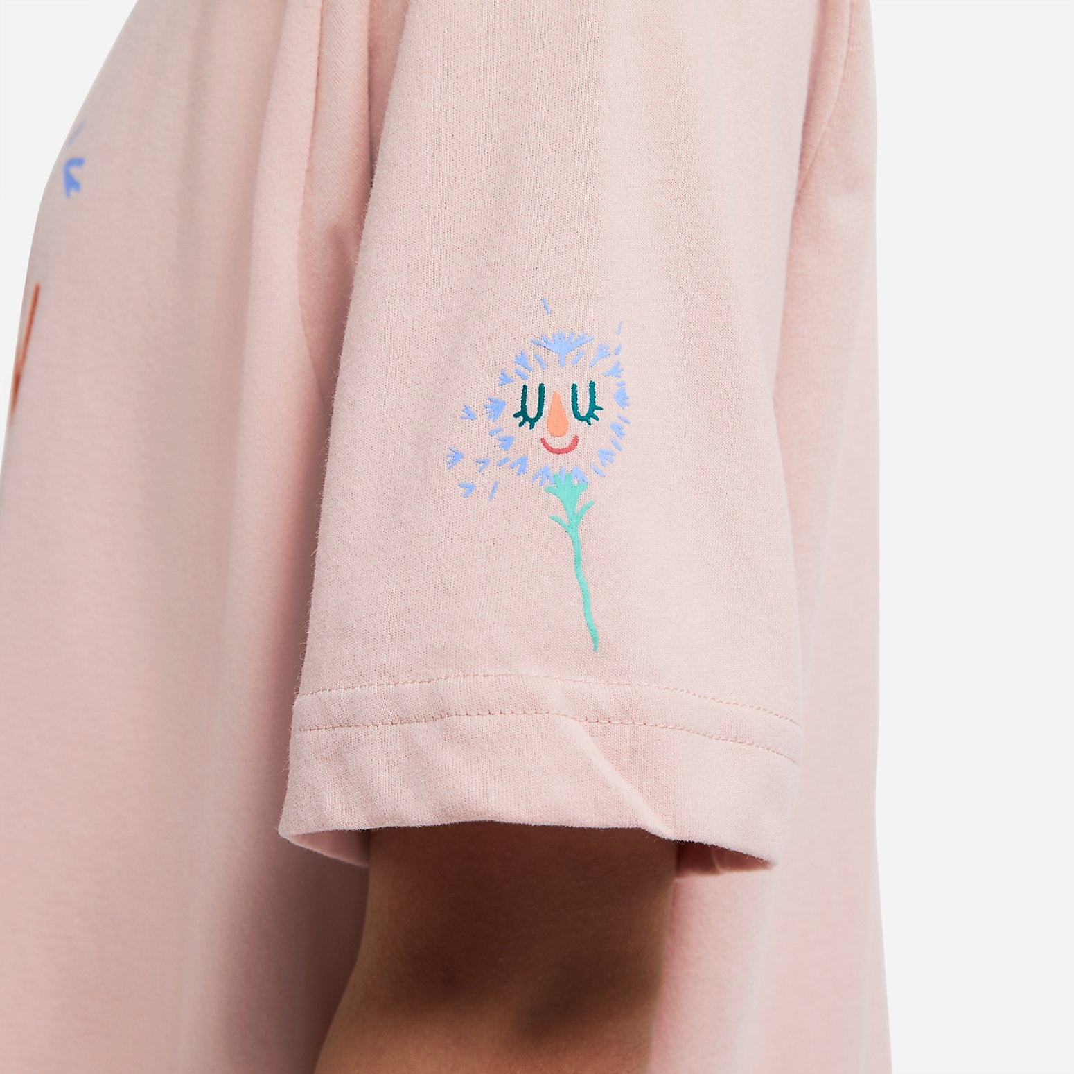 (WMNS) AS W NK DF B. GARDEN SS Tee PINK OXFORD DM7913-601