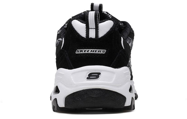 (WMNS) Skechers D'Lites Black 9999196-BLK