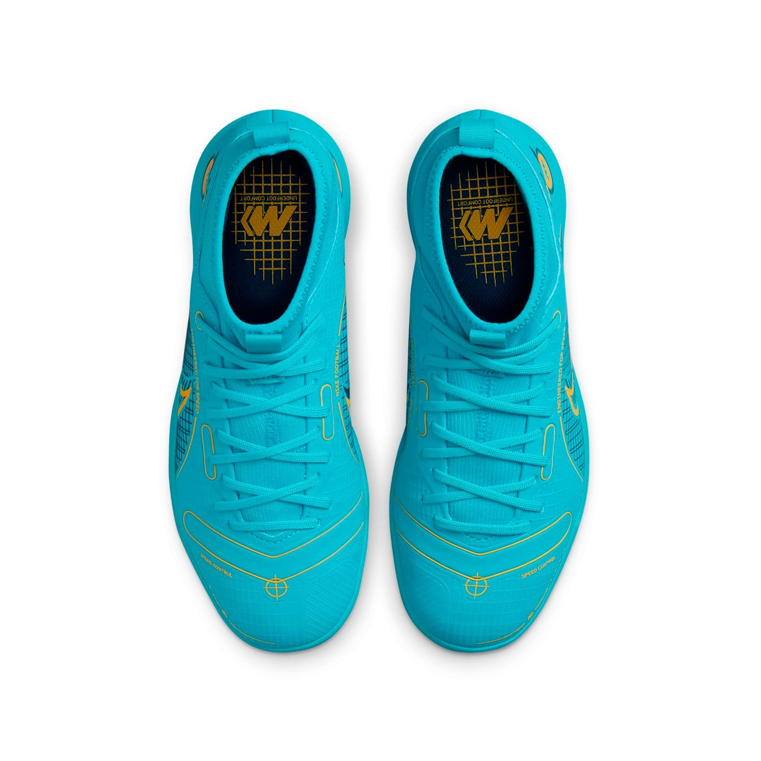 (GS) Nike JR. Mercurial Superfly 8 Academy IC Soccer Shoes K Blue DJ2860-484