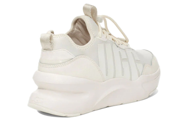 (WMNS) UGG La Daze Cozy Non-Slip Minimalistic Sports Thick Sole Shoe White 1114494-JWHT
