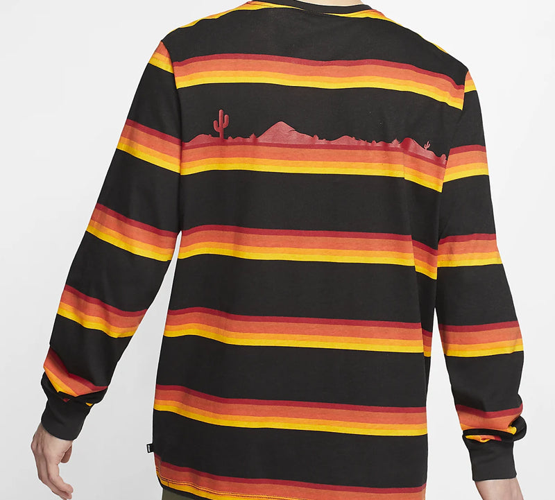 Nike SB Skateboard Printing Long Sleeves Black CD2061-010