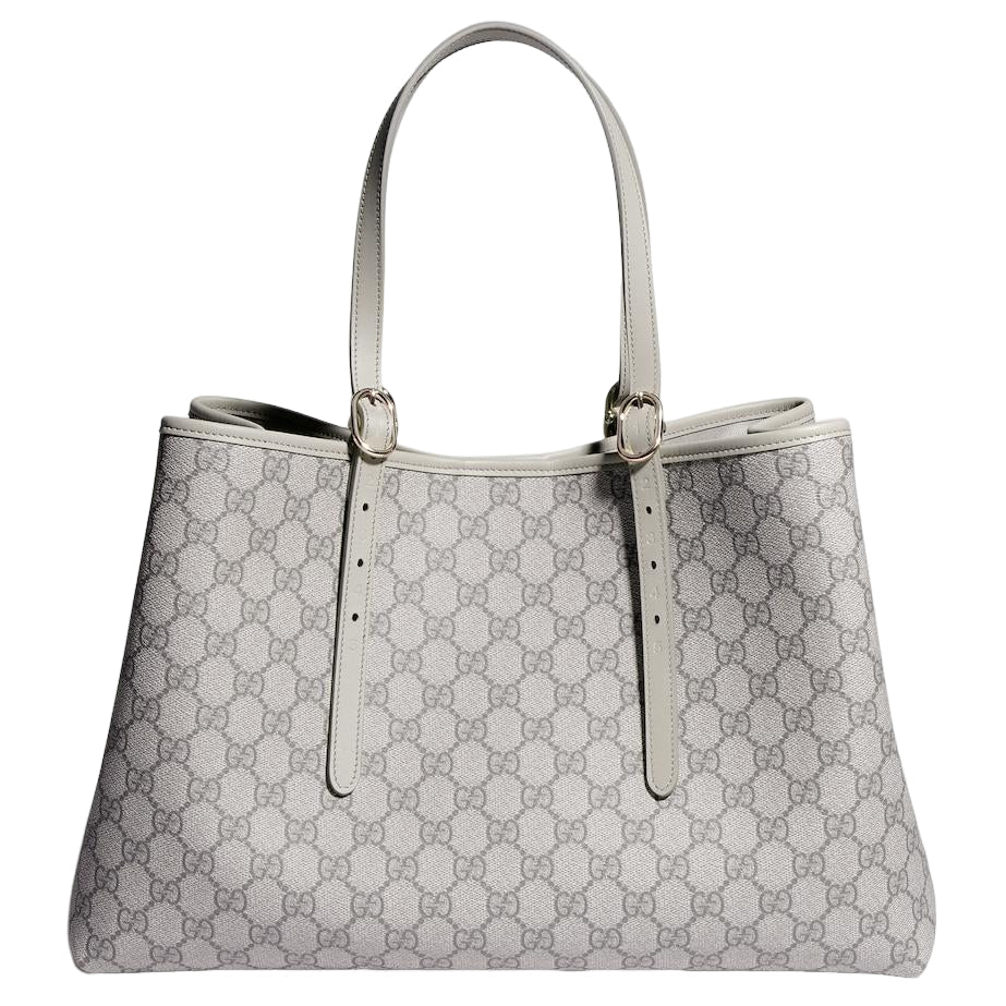 (WMNS) Gucci GG Emblem Large Tote Bag 'Grey' 815213-FAD6M-1425