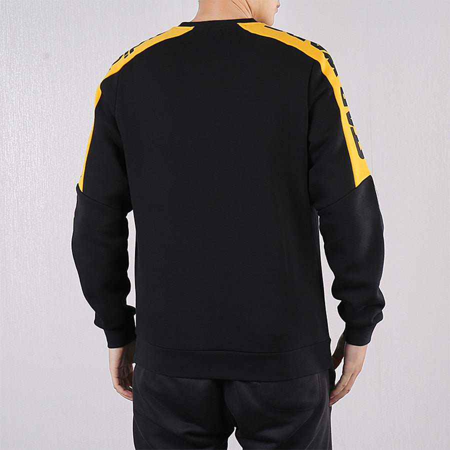 adidas neo M SW SWEAT logo Printing Sports Black EI4539