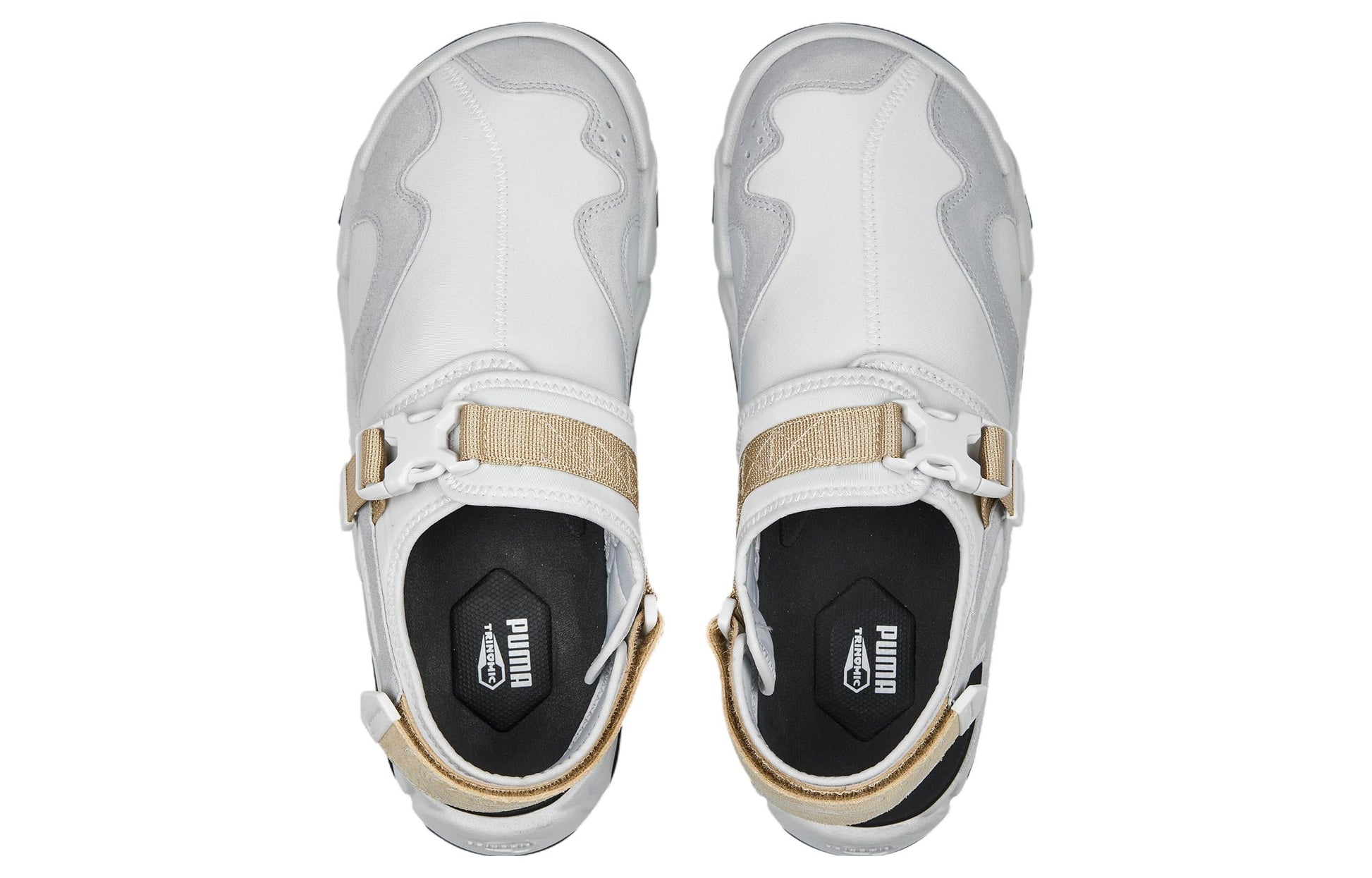 PUMA TS-01 Retro Sandals 'Feather Grey' 390748-01