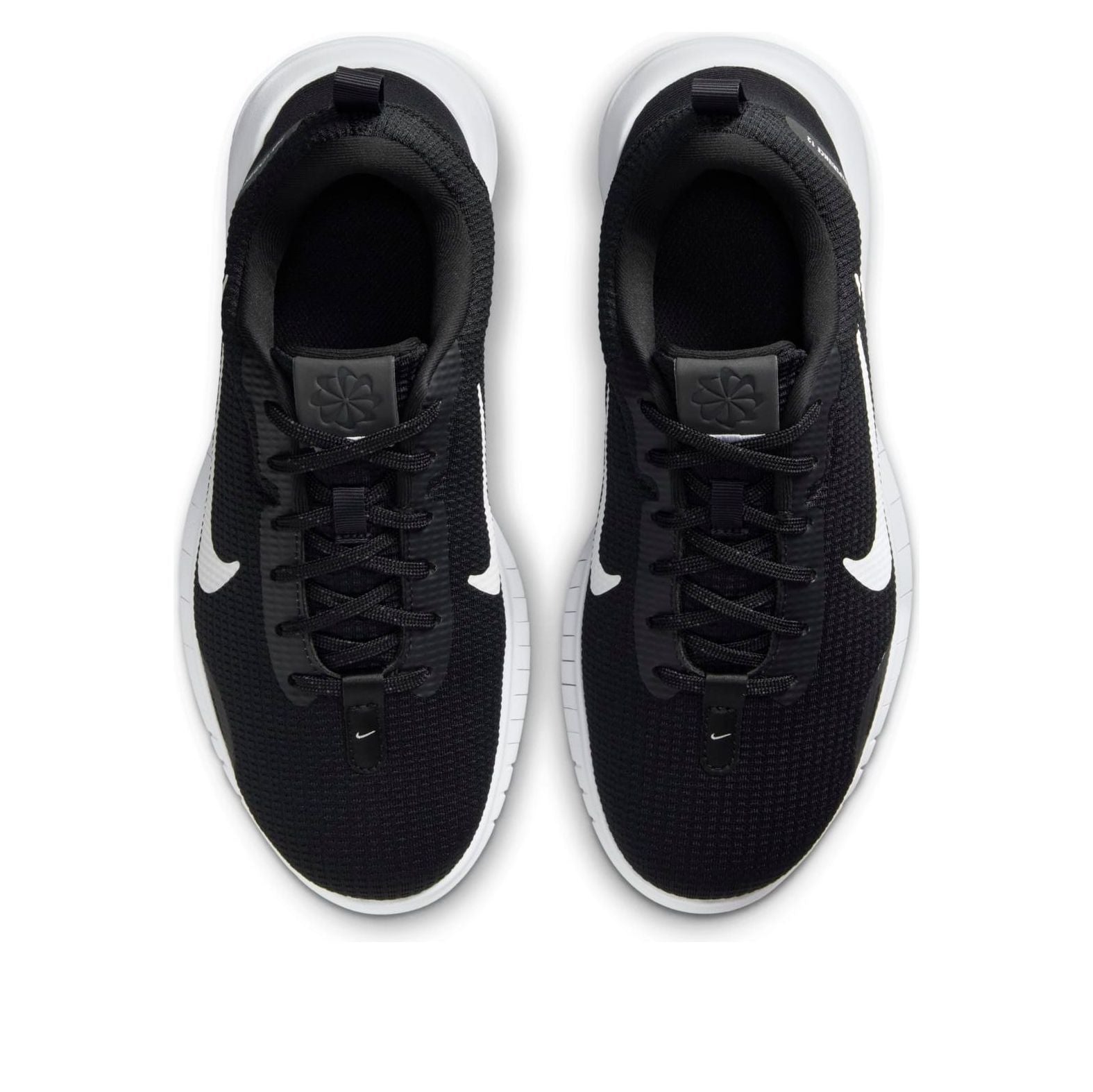 (WMNS) Nike Flex Experience Run 12 Extra Wide 'Black White' FZ4674-003
