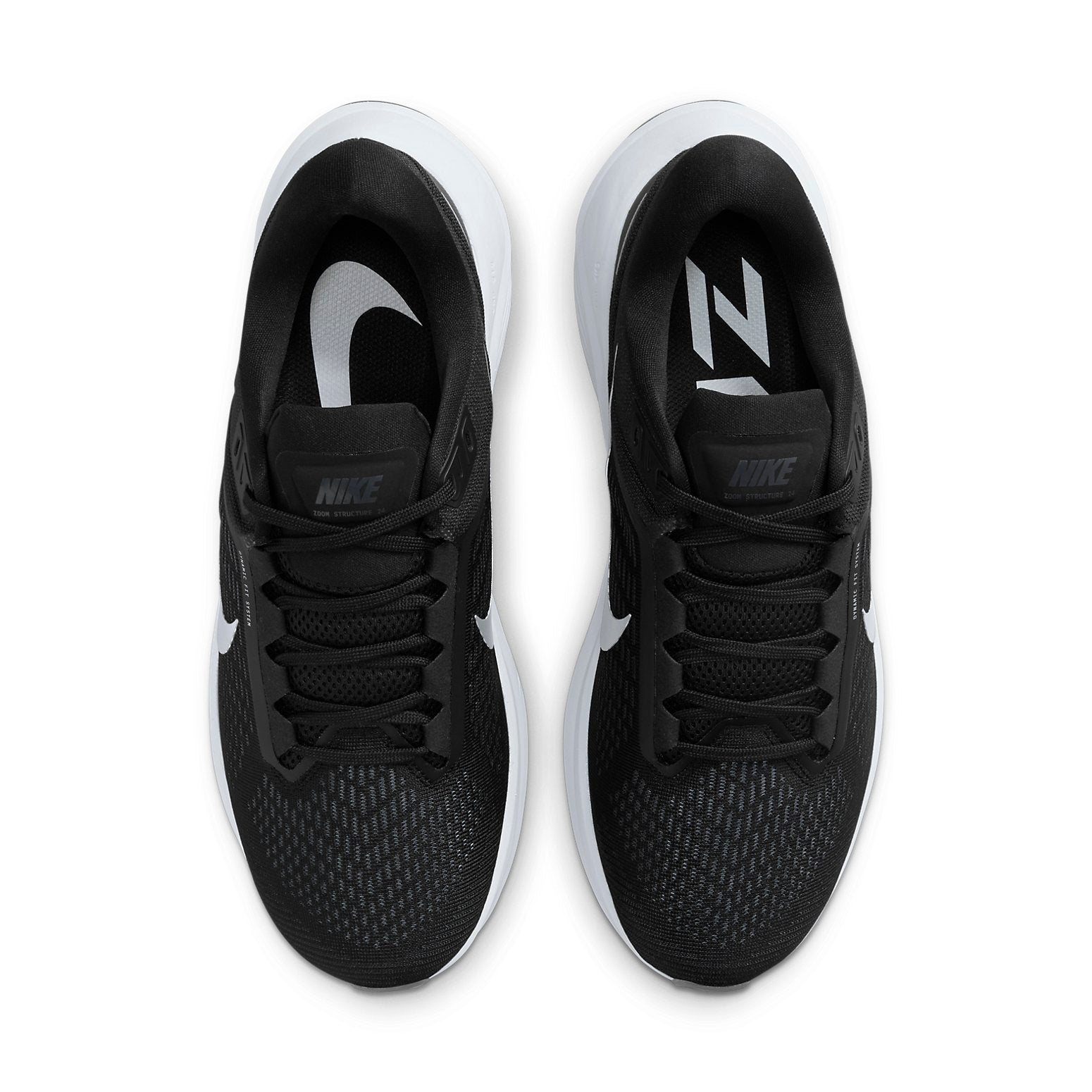 Nike Air Zoom Structure 24 'Black Metallic Silver' DA8535-002