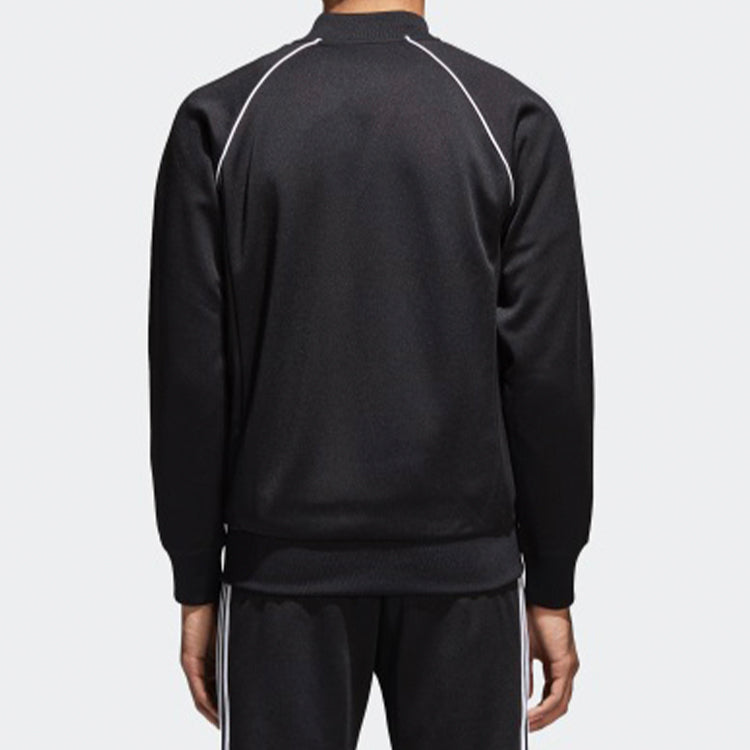 adidas originals Track Sports Stand Collar Jacket Black CW1256