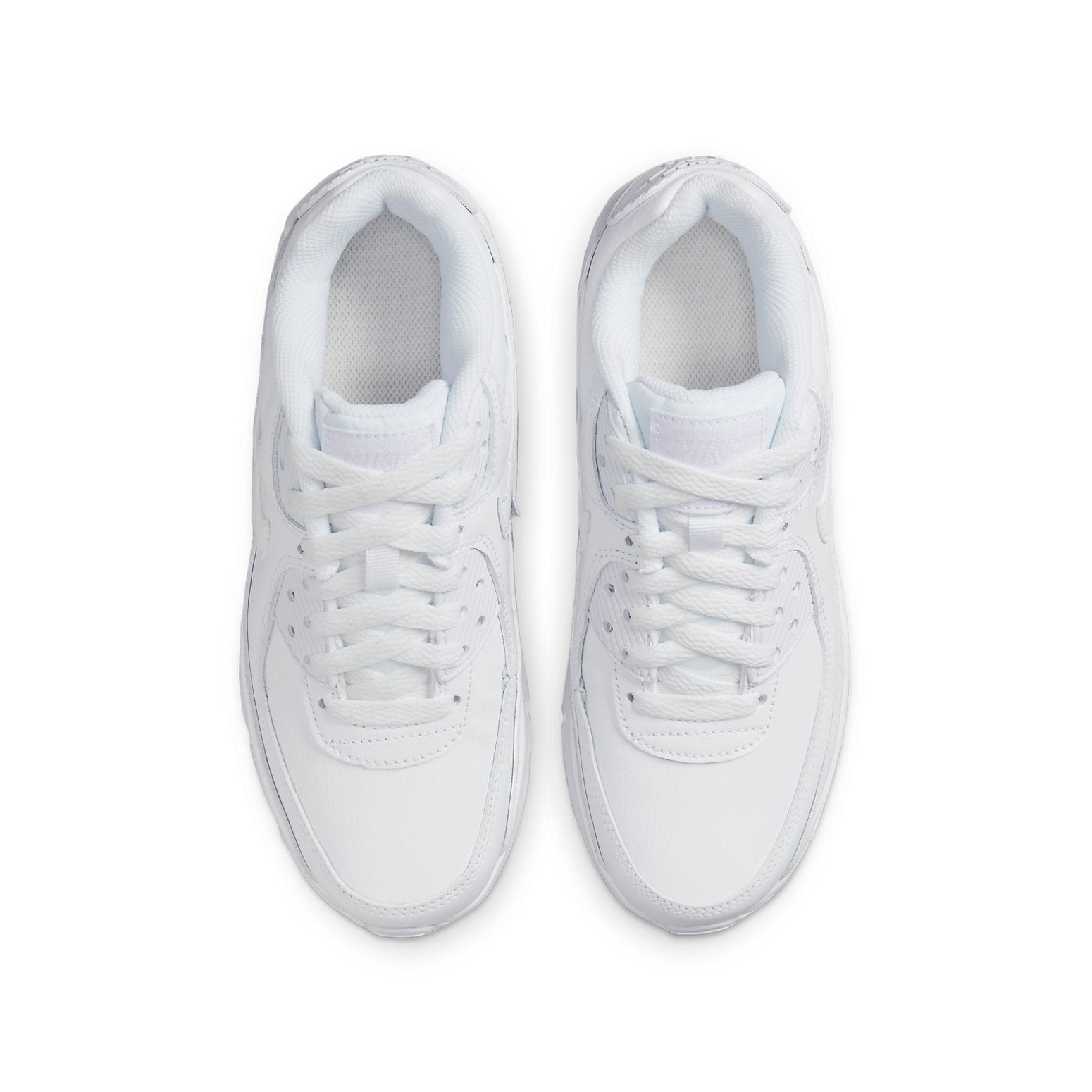 (GS) Nike Air Max 90 Leather 'White' CD6864-100