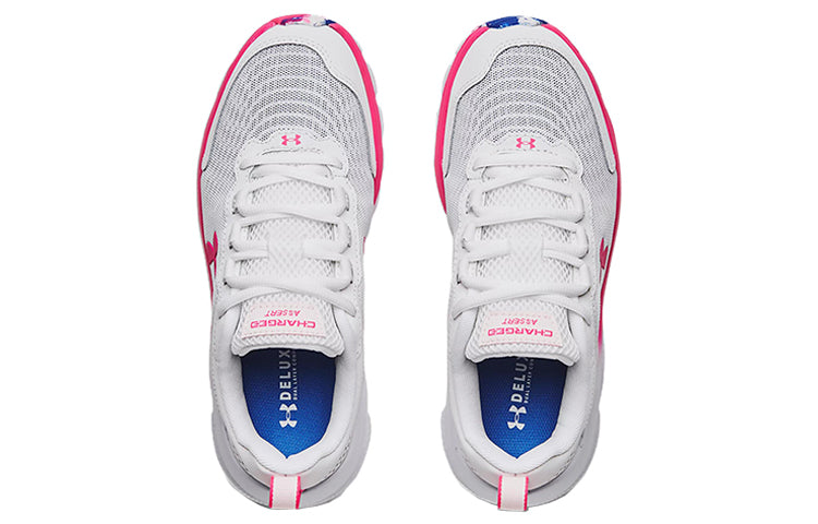 (WMNS) Under Armour Charged Assert 9 Marble 'White Victory Blue' 3024853-103