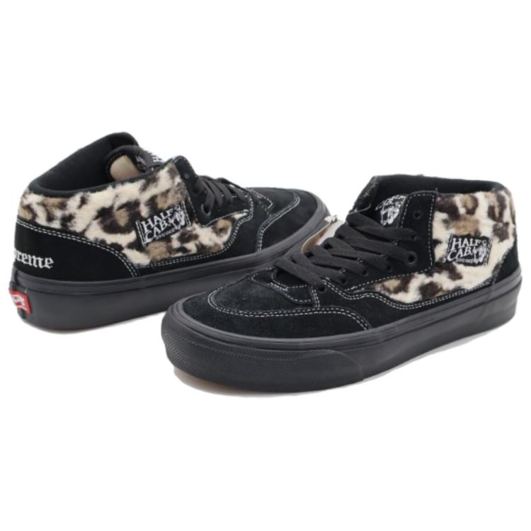 Vans Half Cab x Supreme Leopard Half Cab 'Black' VNOA5KYABMA