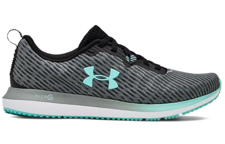 (WMNS) Under Armour Micro G Blur 2 'Black Green' 3021249-001
