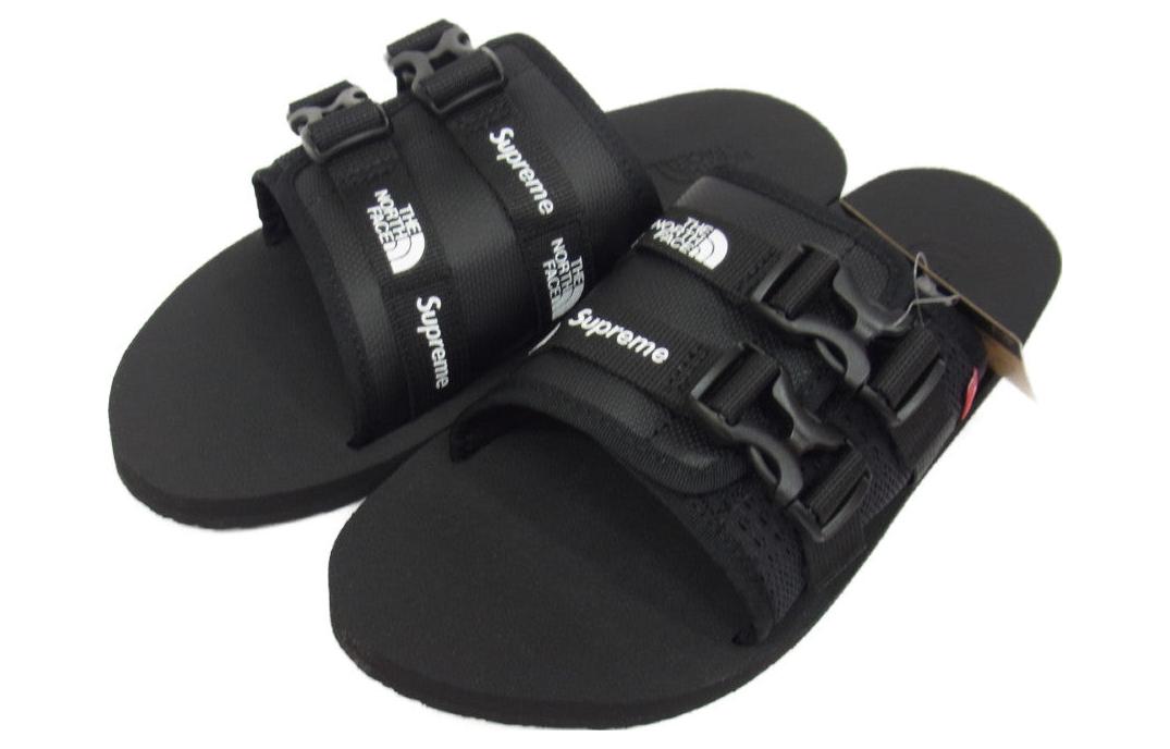 THE NORTH FACE x Supreme Trekking Sandals 'Black Red' NF022531