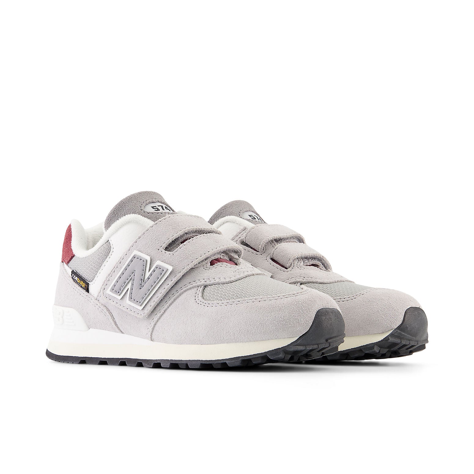 (PS) New Balance 574 Hook & Loop 'Grey' PV574KBR