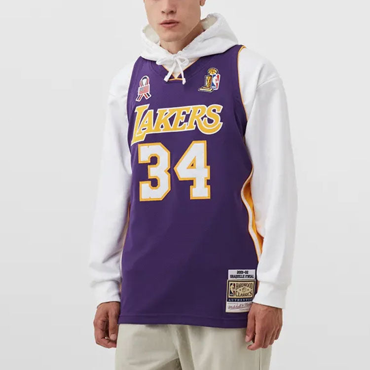 Mitchell & Ness NBA AU 34 AJY44187-LAL01SONPURP